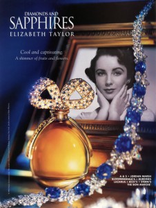 Elizabeth Taylor - Diamonds and Sapphires